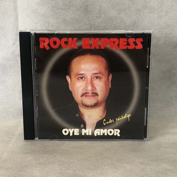 Rare! CD Carlos Hidalgo - Rock Express / Oye Mi Amor